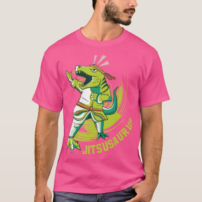 Jitsusaurus Jiu Jitsu T-Shirt (Front)