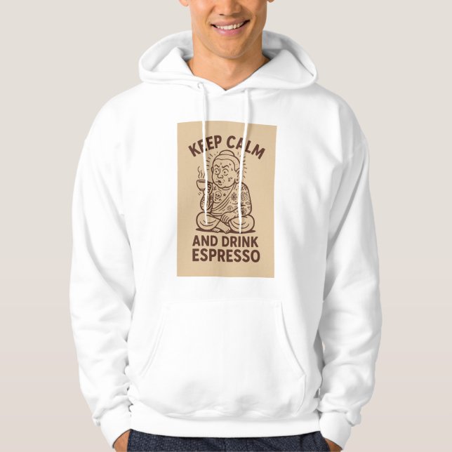 Jittery Buddha Hoodie (Front)