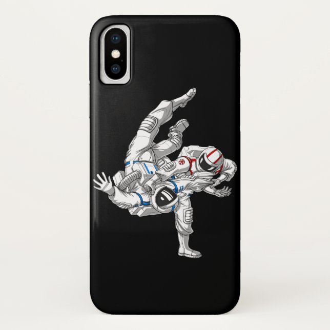 Jiu-Jitsu Astronauts Case-Mate iPhone Case (Back)