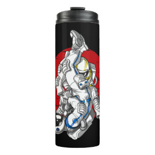 Jiu-Jitsu Astronauts Thermal Tumbler
