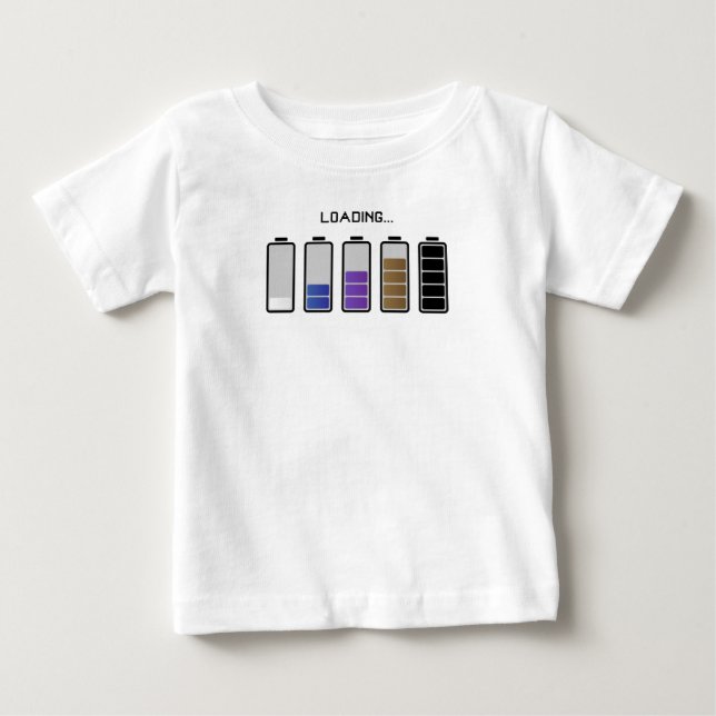 jiu jitsu battery pack baby T-Shirt (Front)
