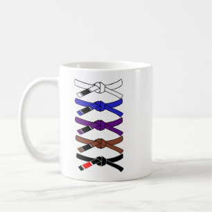 Jiu Jitsu Belts Coffee Mug