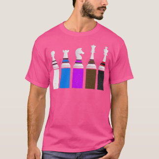 Jiu Jitsu BJJ Chess Belts Jiu Jitsu with Base Dist T-Shirt