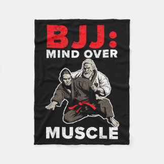 Jiu Jitsu BJJ Mixed Martial Arts MMA Combat Fleece Blanket