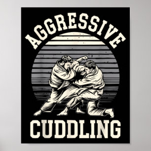 Jiu Jitsu BJJ Mixed Martial Arts MMA Combat Poster