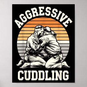 Jiu Jitsu BJJ Mixed Martial Arts MMA Combat Poster