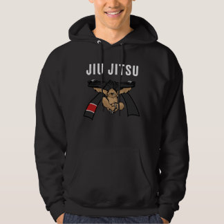 Jiu Jitsu BJJ Sloth Jiu Jitsu  Black Belt with Hoodie