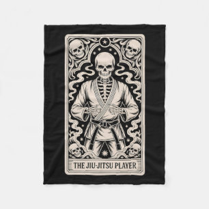Jiu-Jitsu BJJ Tarot Judo Martial Arts MMA Fleece Blanket