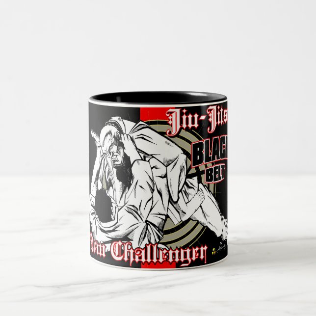 Jiu-Jitsu Black Belt Mug (Center)