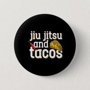 Jiu Jitsu Brazilian Martial Art Funny Jiu Jitsu 6 Cm Round Badge