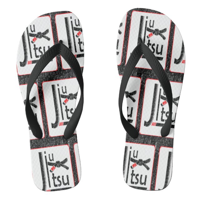 Jiu-Jitsu Brazilians Flip Flops (Footbed)