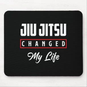 Jiu Jitsu Changed Life Motivational Martial Arts Mouse Mat