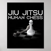 Jiu Jitsu Chess Brazilian Funny Jujitsu MMA Kids