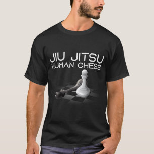 Jiu Jitsu Chess Brazilian Funny Jujitsu MMA Kids T-Shirt