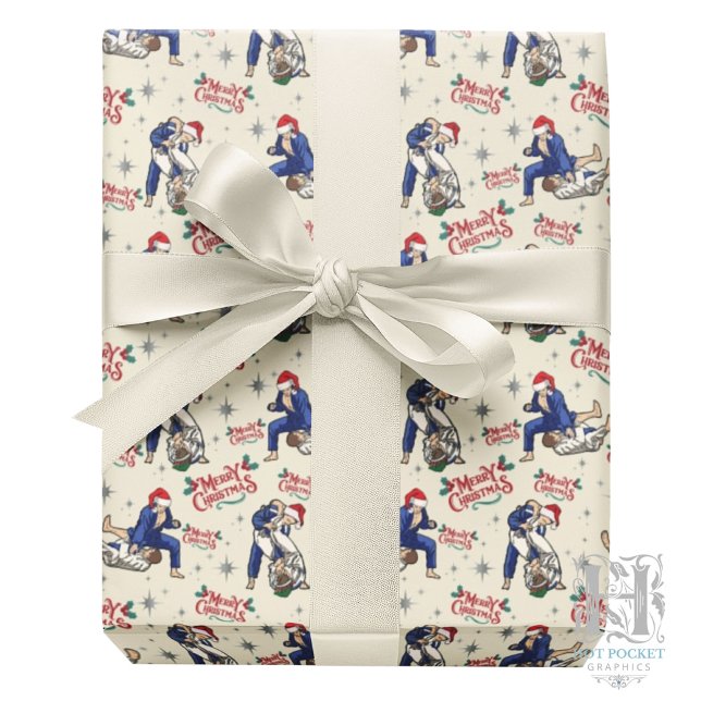 Jiu Jitsu Christmas Wrapping Paper (Creator Uploaded)