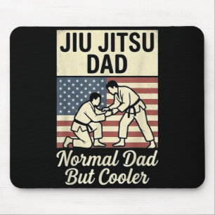 Jiu jitsu dad like a normal dad but cooler vintage mouse mat