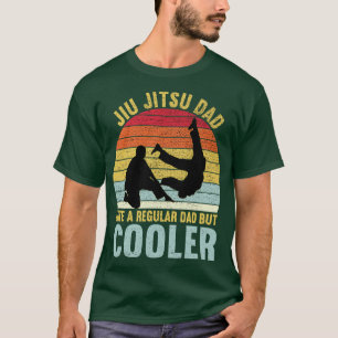 Jiu Jitsu Dad Like a Regular Dad But Cooler Vintag T-Shirt