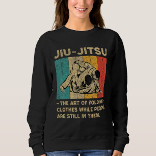 Jiu Jitsu Definition Vintage BJJ Brazilian Jiu J Sweatshirt