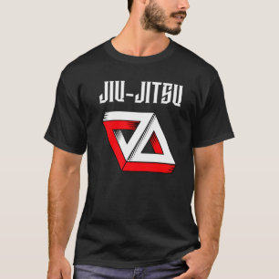 Jiu Jitsu Double Gracie Triangle Bjj Mma Muay T T-Shirt