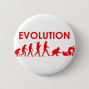 Jiu Jitsu Evolution 6 Cm Round Badge