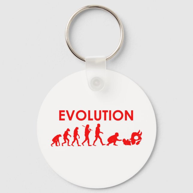 Jiu Jitsu Evolution Key Ring (Front)