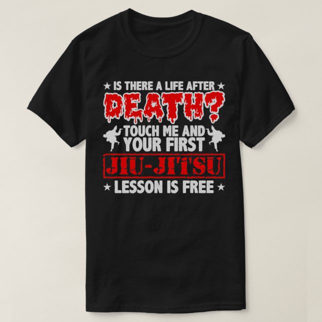 Jiu Jitsu Fighting Martial Arts Brazilian Champion T-Shirt (Design Front)