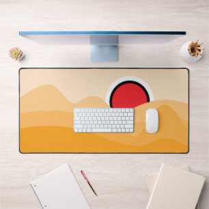 Jiu Jitsu From White Belt to Black Belt Sun Desk Mat