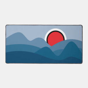 Jiu Jitsu From White Belt to Black Belt Sun Desk Mat