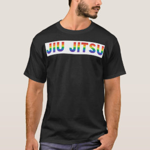 JIU JITSU Gay Pride Rainbow LGBTQIA T-Shirt