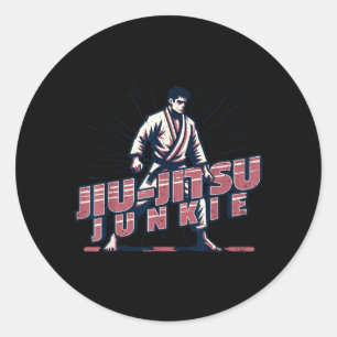 Jiu-Jitsu I Brazilian Jiu-Jitsu Classic Round Sticker