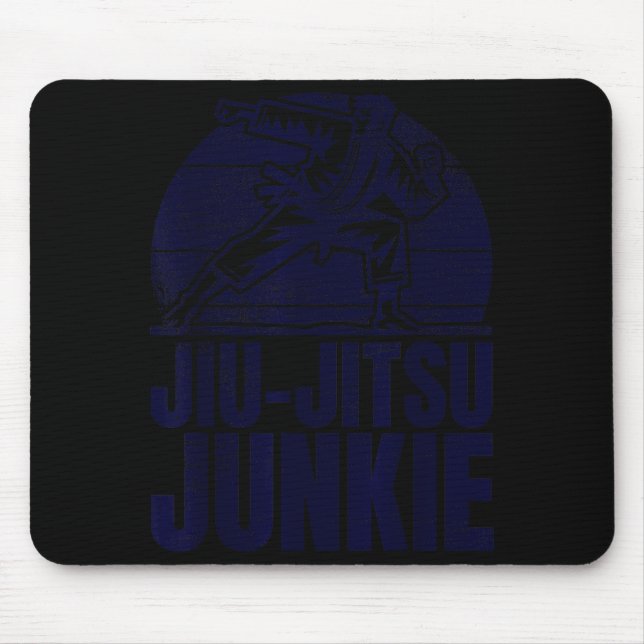 Jiu-Jitsu I Brazilian Jiu-Jitsu Mouse Mat (Front)