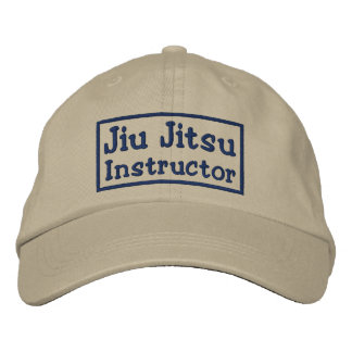 Jiu Jitsu Instructor Embroidered Hat