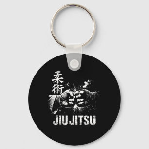 Jiu Jitsu Japanese Judo Martial Arts BJJ Grappling Key Ring