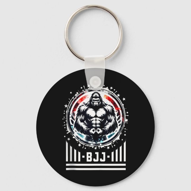 Jiu Jitsu Key Ring (Front)