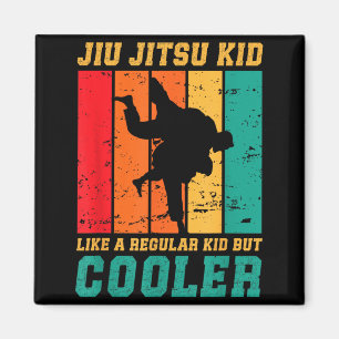 Jiu Jitsu Kid Martial Art Funny BJJ Magnet