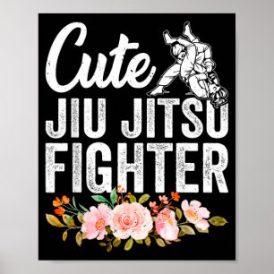 Jiu Jitsu Kids - Cute Jiu Jitsu fighter Poster