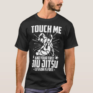 Jiu Jitsu Lesson Is Free Brazilian Bjj T-Shirt