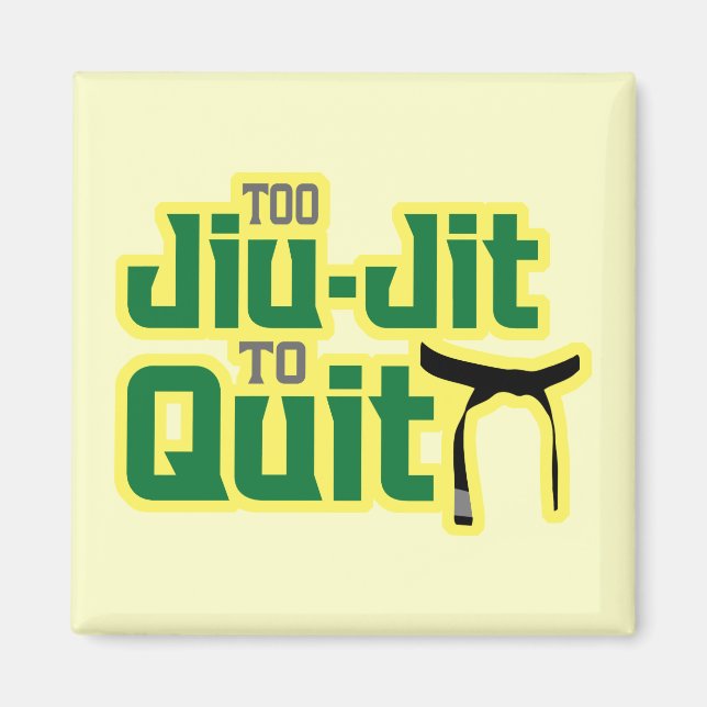 Jiu-Jitsu Magnet (Front)