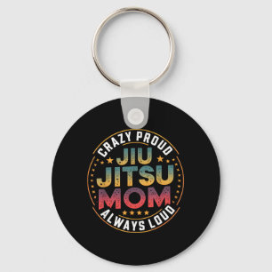Jiu Jitsu Mama Brazilian Martial Art Mum Family Key Ring