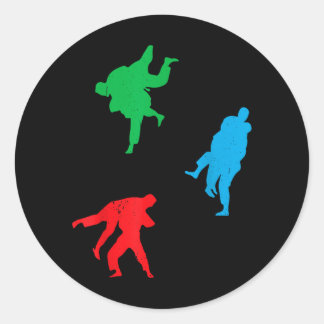 Jiu Jitsu Martial Arts - Brazilian Jiu Jitsu Classic Round Sticker