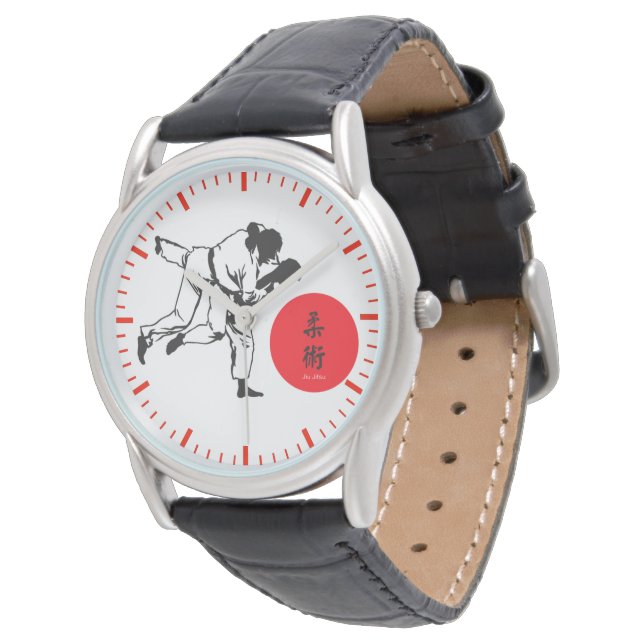 Jiu Jitsu Martial Arts Men's  Watch (Angled)