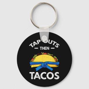 Jiu Jitsu Martial Arts Taco Jujutsu Cinco De Mayo Key Ring