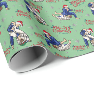Jiu-Jitsu Merry Christmas Wrapping Paper