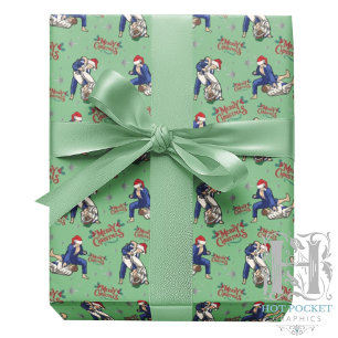 Jiu-Jitsu Merry Christmas Wrapping Paper