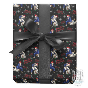 Jiu-Jitsu Merry Christmas Wrapping Paper 