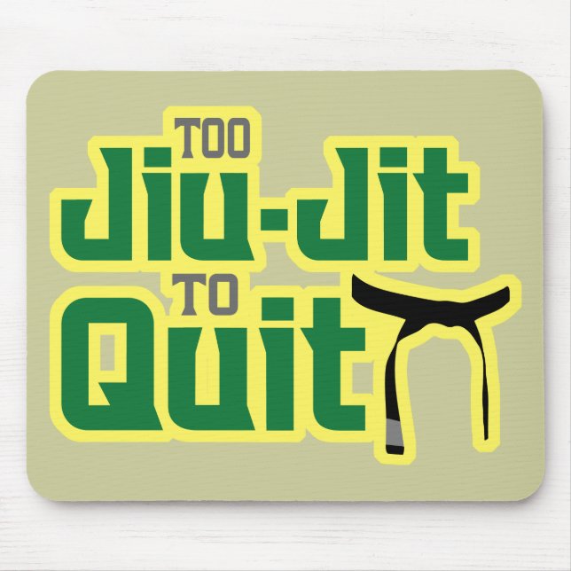 Jiu-Jitsu Mouse Mat (Front)