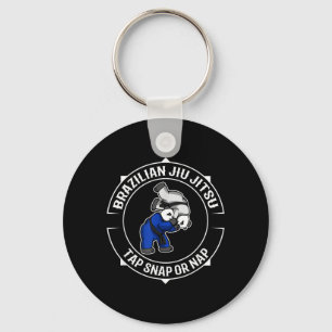 Jiu Jitsu Panda - BJJ and Judo Key Ring
