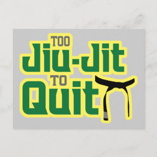 Jiu-Jitsu Postcard