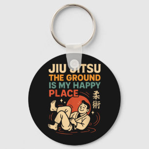 Jiu Jitsu Retro Vintage This is My Jiu Jitsu Shirt Key Ring