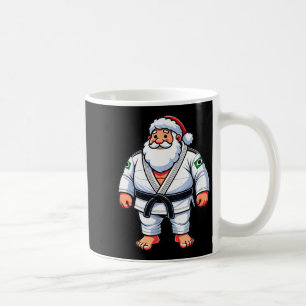 Jiu Jitsu Santa Claus Christmas Brazilian Jiu Coffee Mug